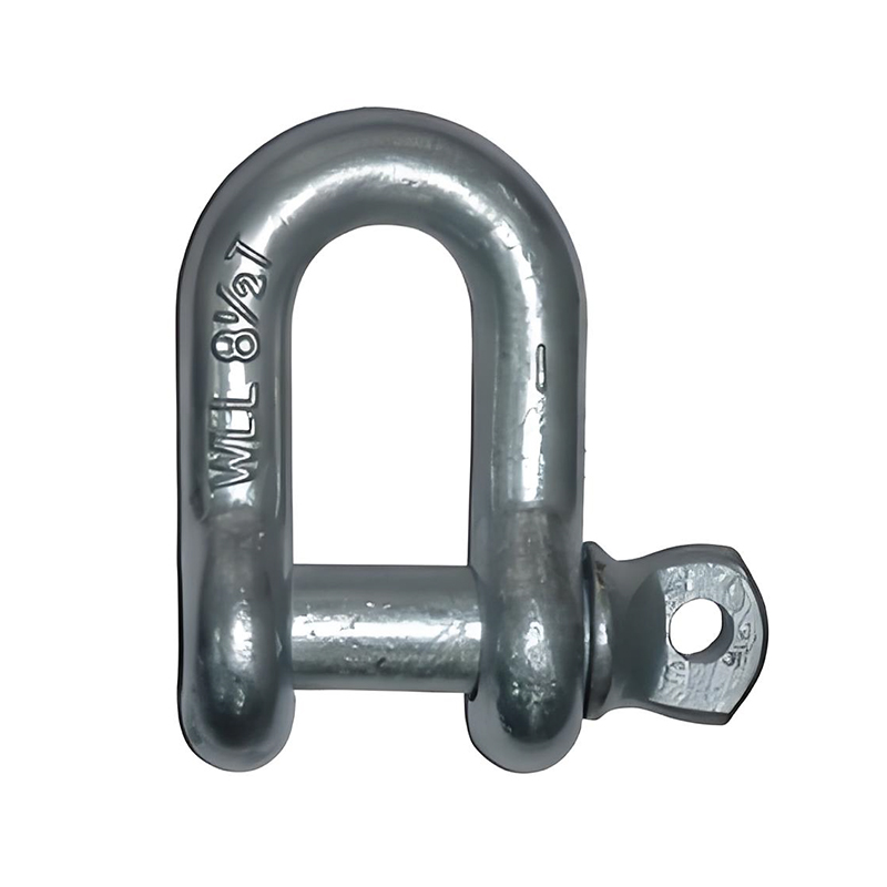 Grillete de la cadena de collar de cuello de tornillo falsificado de caída galvanizada de gota caliente